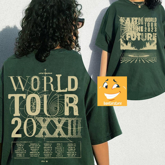 2sides Faith In The Future World Tour 2023 T-shirt, North America Louis Tomlinson Shirt
