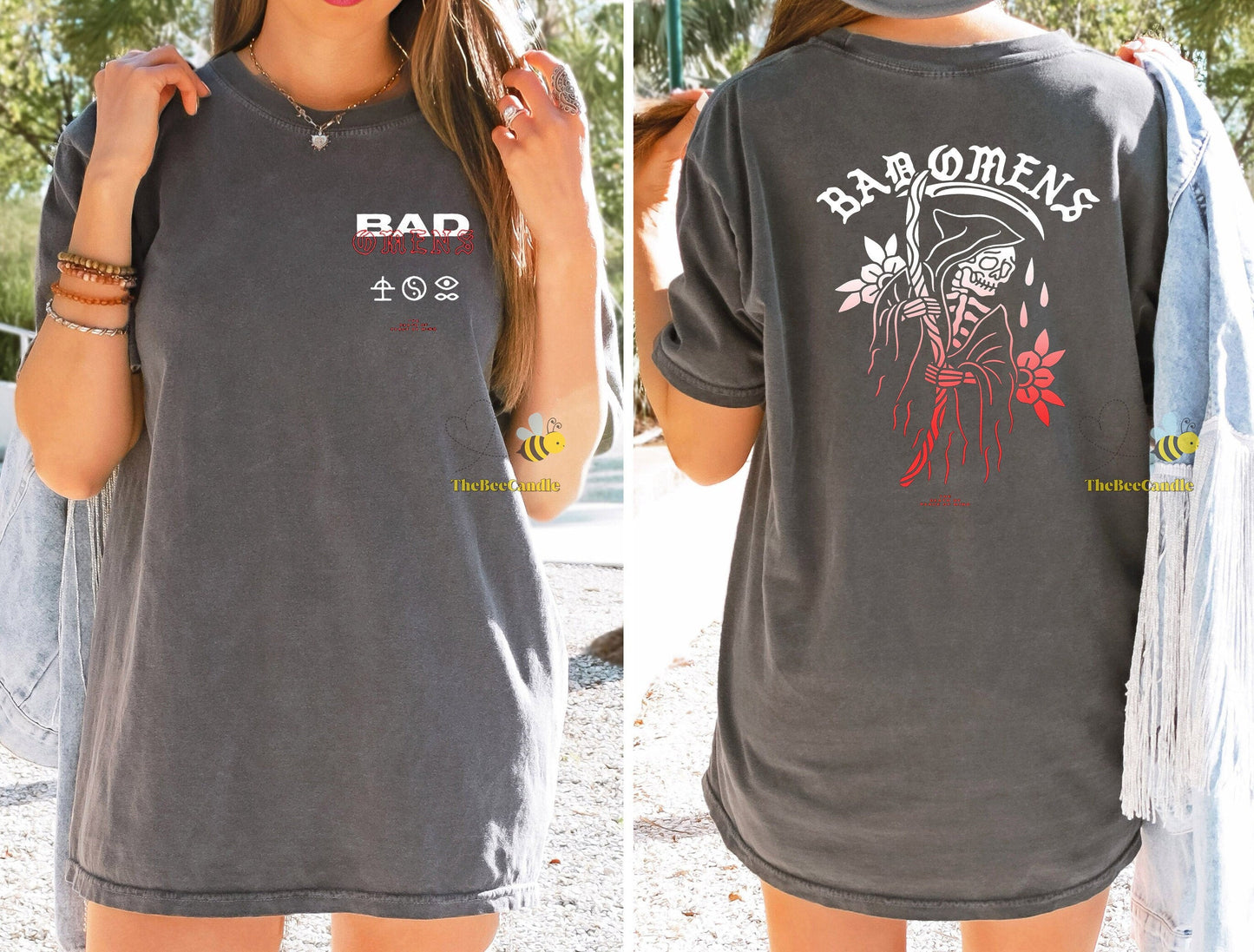 Fade Reaper Tee Bad Omens T-Shirt, Bad Omens Tour Shirt