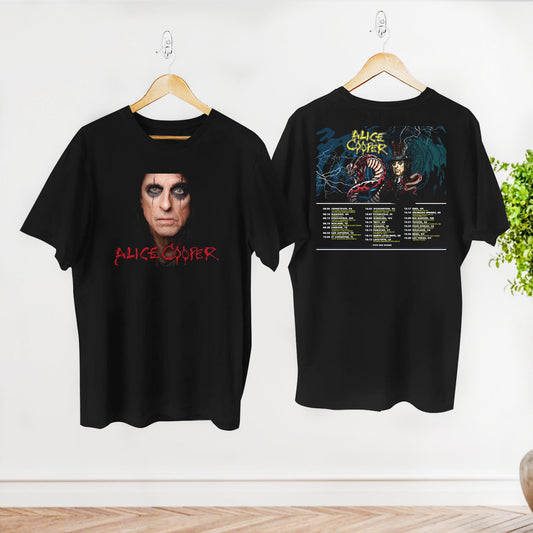 2023 Alice Cooper Too Close For Tour Shirt, Alice Cooper