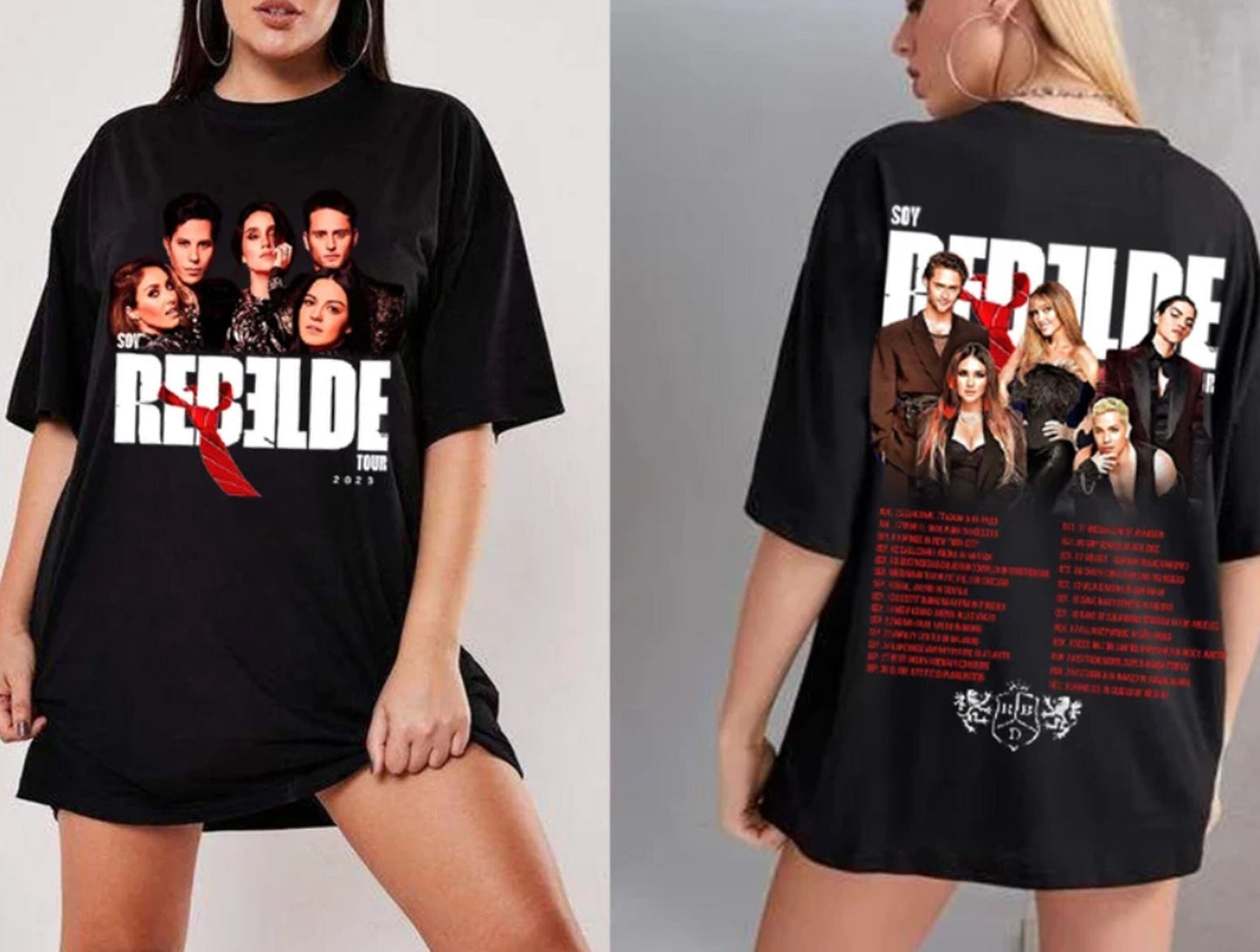 RBD Touring Shirt, RBD Concert Shirt, 2023 Tour Shirt,