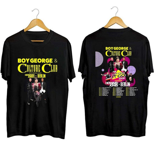 Boy George With Culture Club, Howard Jones 2023 Tour Shirt, Boy George 2023 Tour Shirt