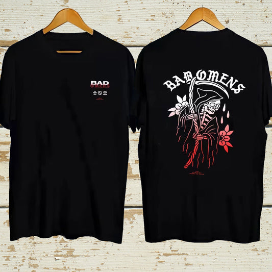Fade Reaper Bad Omens Shirt, Fade Reaper Shirt, Band Track List Shirt, 2023 Tour Shirt