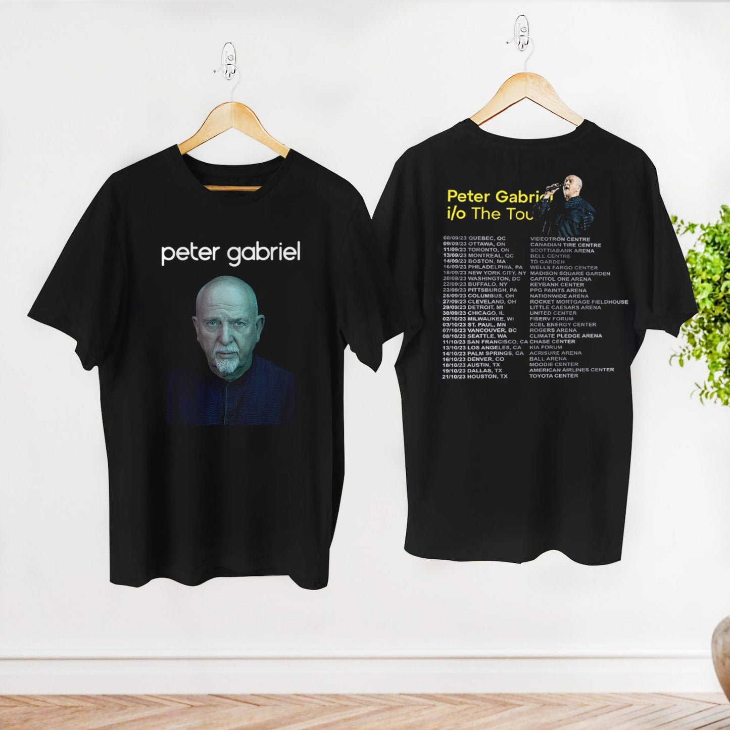90s Vintage Peter Gabriel Shirt, Peter Gabriel i/o The Tour 2023