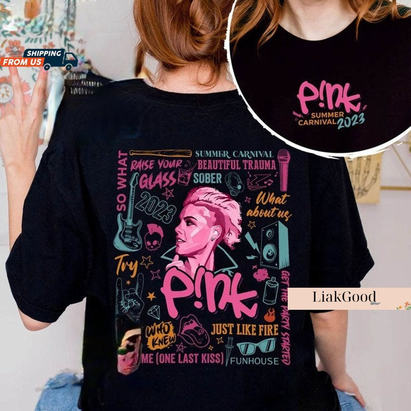 P!Nk Summer Carnival Tour 2023 T-Shirt