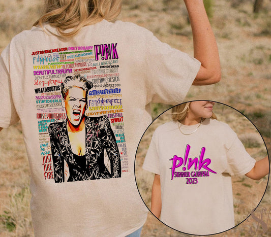 Pink 2 side Singer Tour, P!nk Summer Carnival 2023 Tour