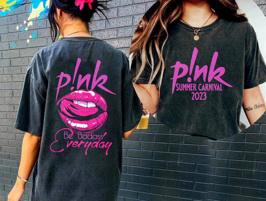 Album Tee, Pink Singer Tour, Music Festival Shirt