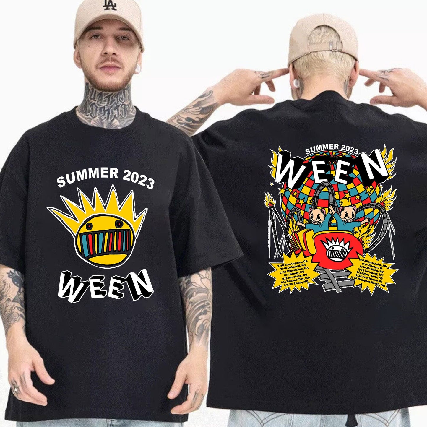 Ween Band Shirt, Ween Summer Tour Concert 2023 Shirt, Summer Tour 2023