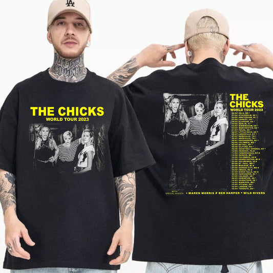 The Chicks Tour Concert 2023 Shirt, The Chicks 2023 World Tour Shirt