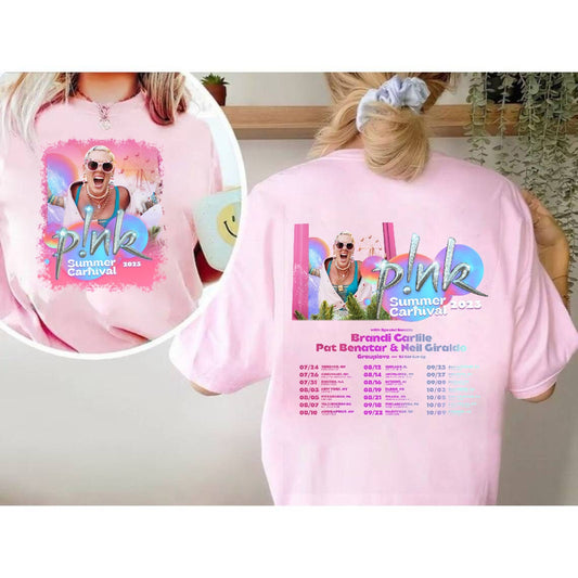 T-Shirt, Unisex, Pink Summer Carnival 2023 T-Shirt