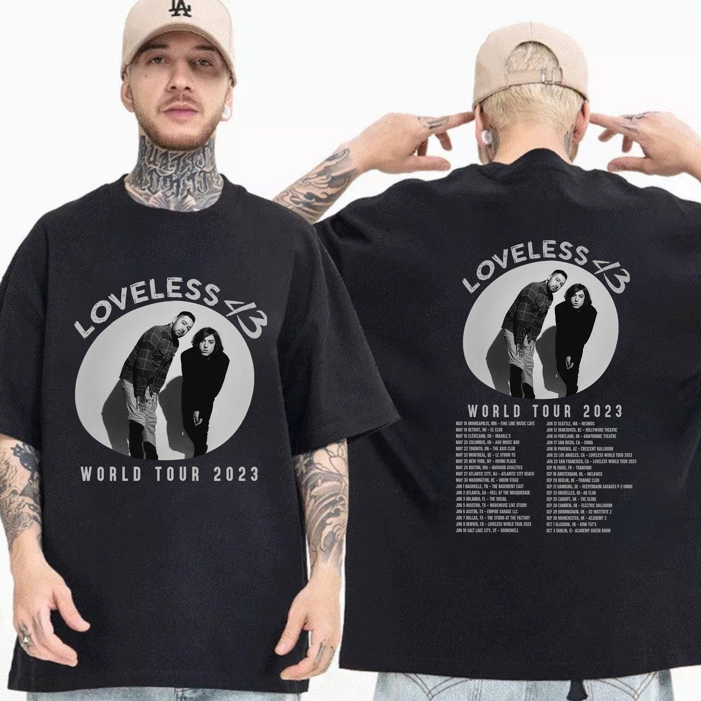 Loveless 2023 Concert Tour Shirt, Loveless 2023 World Tour Shirt