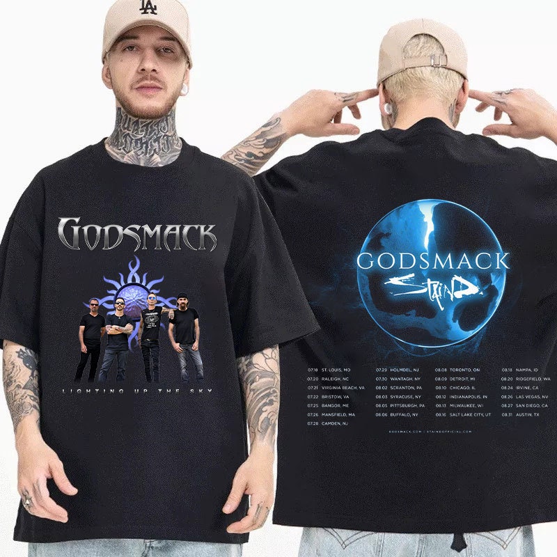 Godsmack Tour Concert 2023 Shirt, Music Tour Shirt, Godsmack Rock Band Shirt