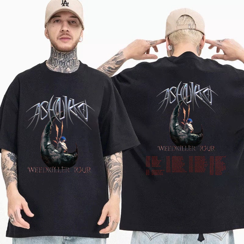 Ashnikko 2023 Weedkiller Tour Concert Shirt, Ashnikko Fan Gift, Weedkiller 2023 Concert Shirt