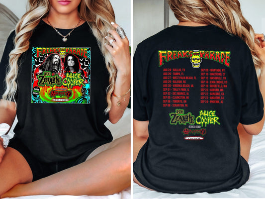 Rob Zombie Freaks On Parade Shirt