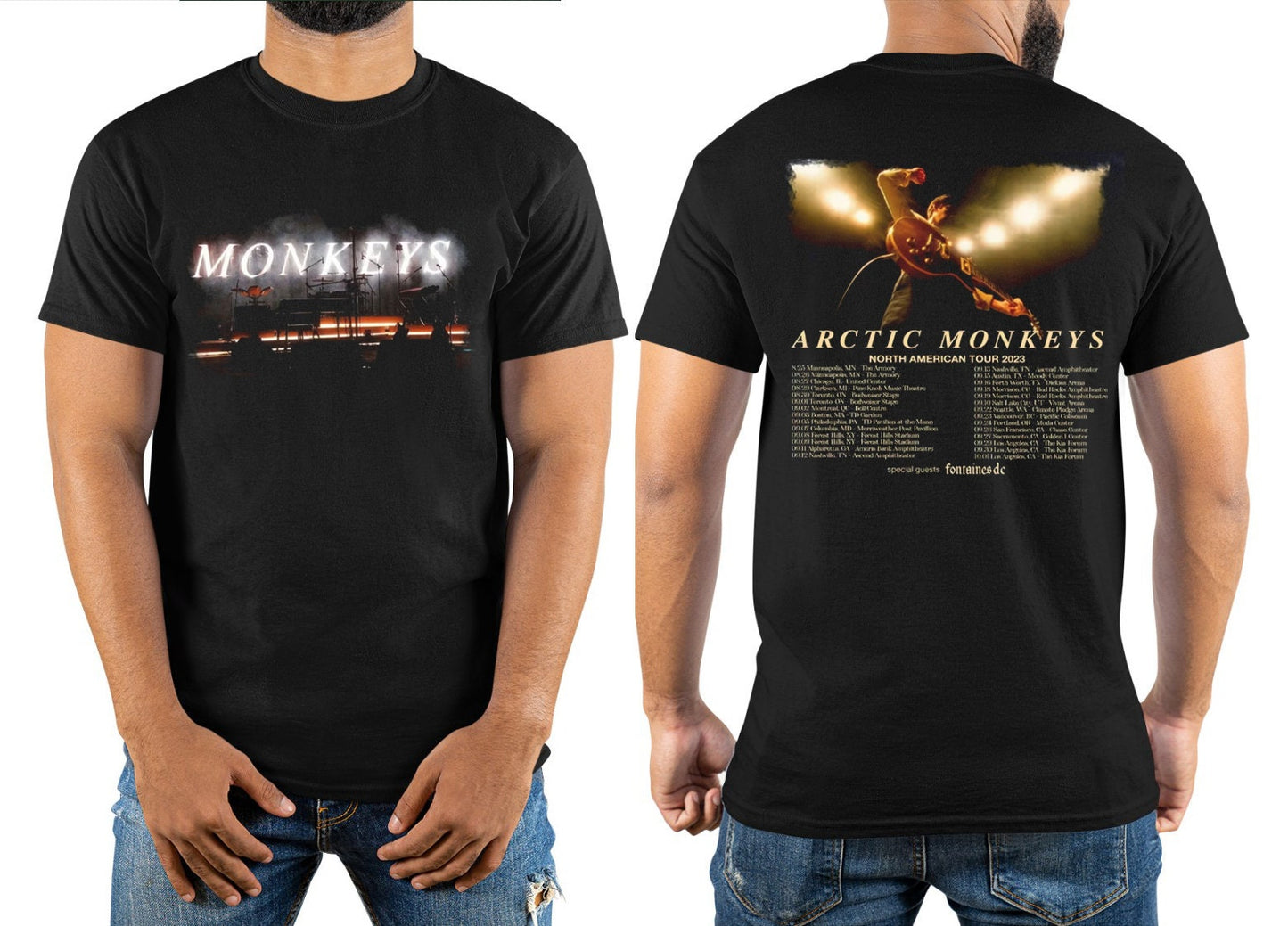 2023 Arctic Monkeys North American Tour T-Shirt, Arctic Monkeys Concert T-Shirt