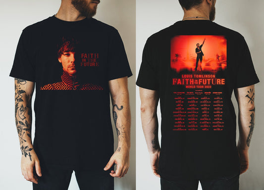 Tour 2023 Louis Tomlinson Shirt, Faith In The Future Tour Tomlinson Fan Shirt