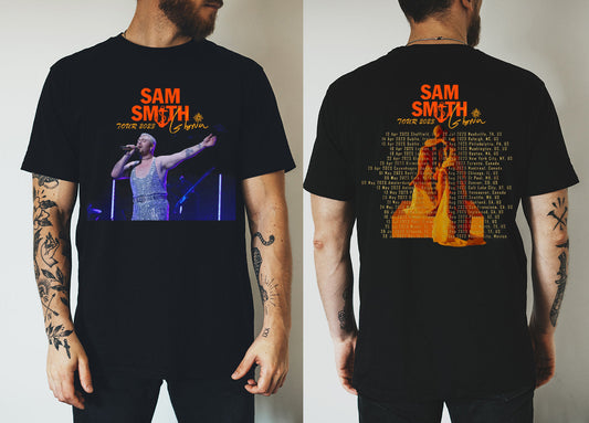 Sam Smith Gloria World Tour Unisex Shirt/North American Tour 2023 Sam Smith Shirt