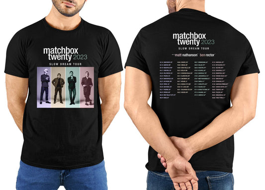 Tour 2023 Shirt/Matchbox Twenty Band Shirt/Matchbox 20 Slow Dream Tour Shirt