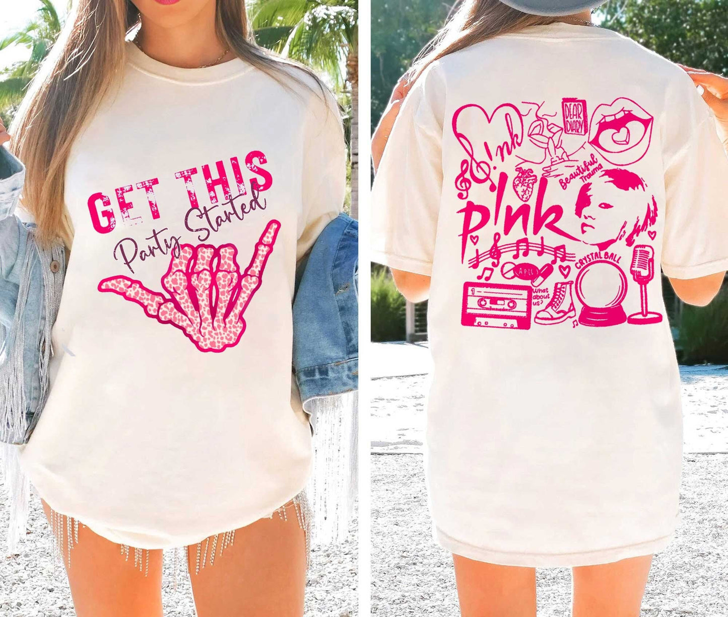 Pink Tour Get This Party Started Shirt, Pink Summer 2023 Tour Shirt