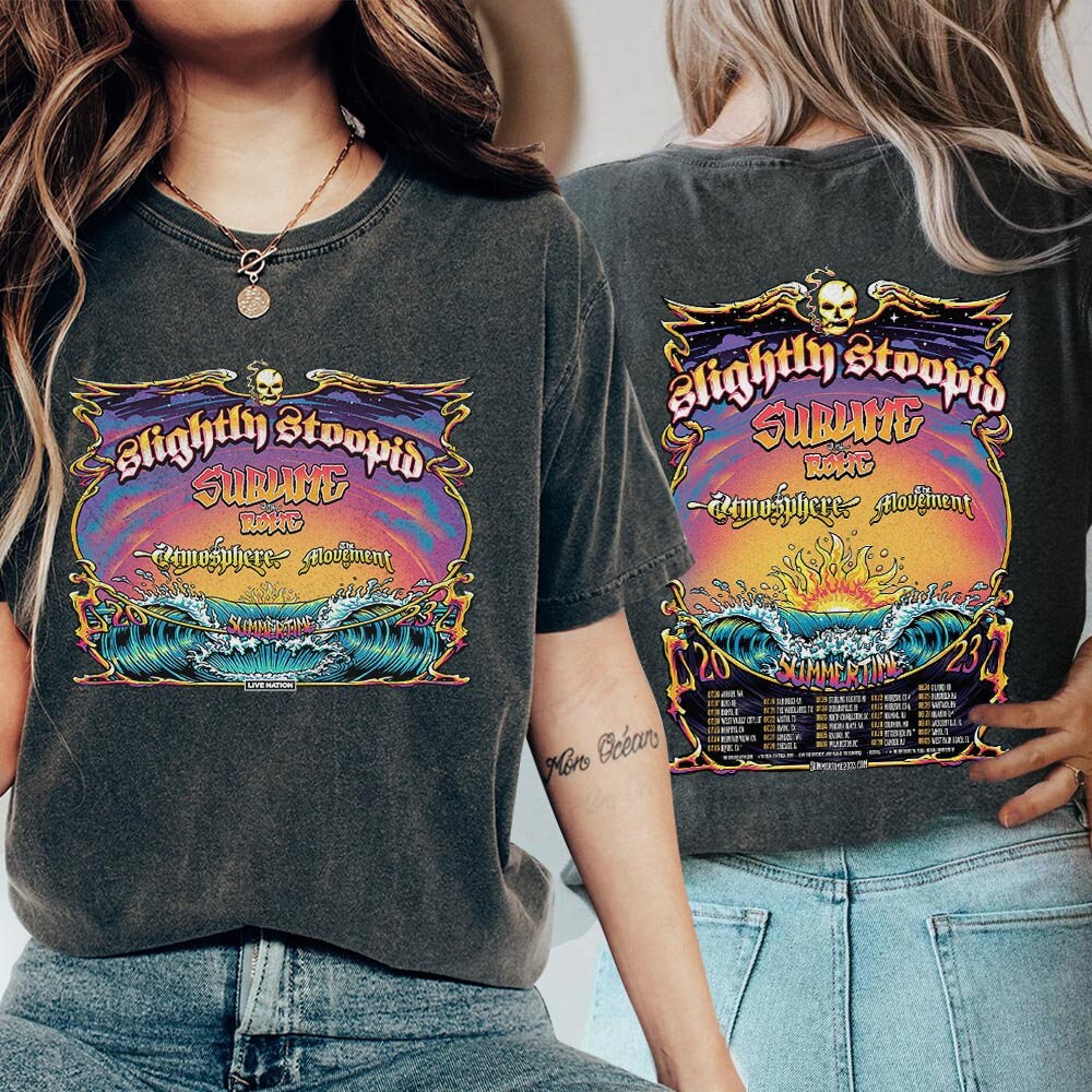 Slightly Stoopid 2023 Tour Music T-Shirt