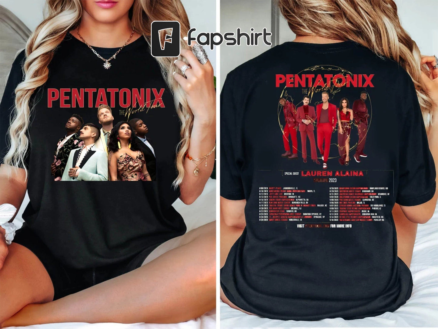 Pentatonix Tour 2023 Shirt, Pentatonix Concert T-Shirt