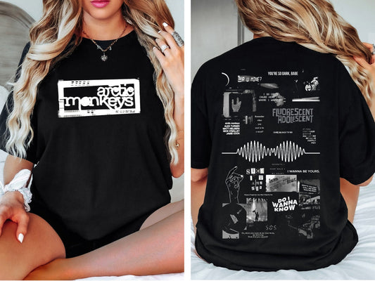 Arctic Monkeys Band Shirt, 2023 Music Concert Tour T Shirt