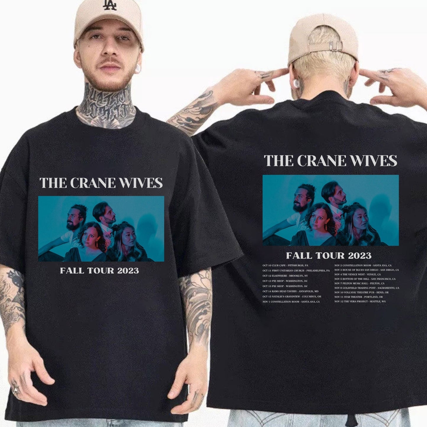 The Crane Wives Fall Tour 2023 Png, The Crane Wives Band