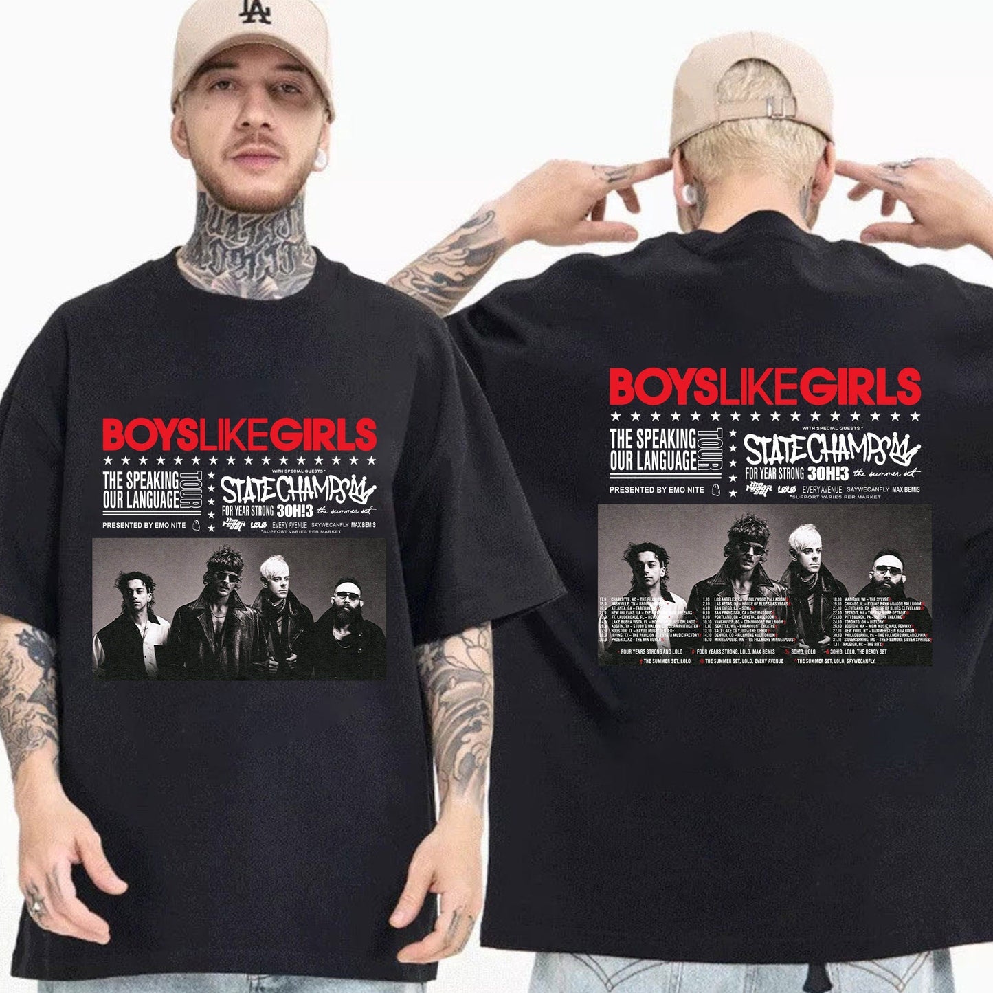 Boys Like Girls Live In Concert Png, Boys Like Girls Band