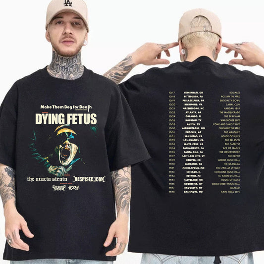 Dying Fetus 2023 Concert Png, Dying Fetus Fall US Tour 2023
