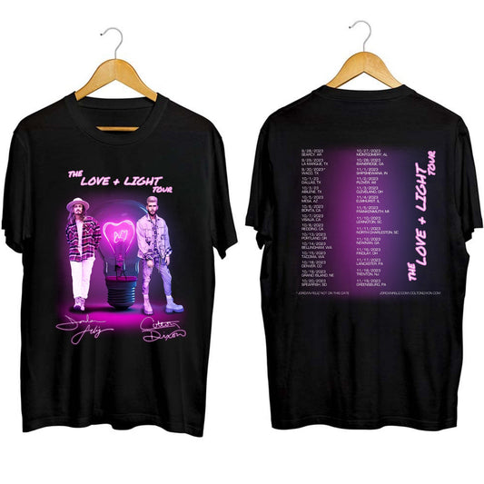 Colton Dixon & Jordan Feliz - The Love + Light Tour 2023 Shirt