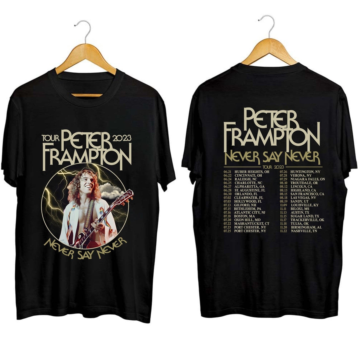 Peter Frampton 2023 Fall Tour Never Say Never Tour