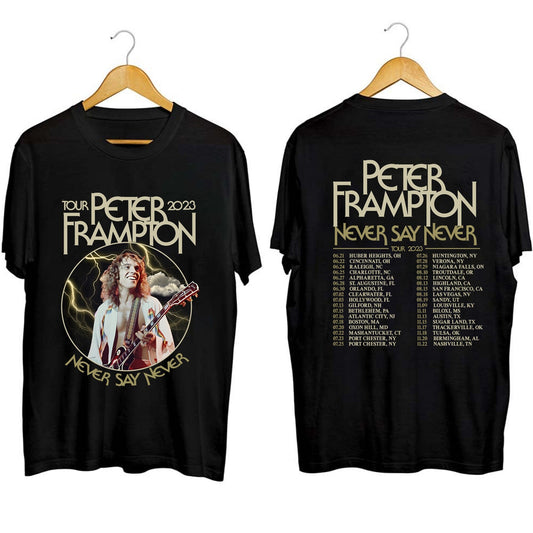 Peter Frampton 2023 Fall Tour Never Say Never Tour