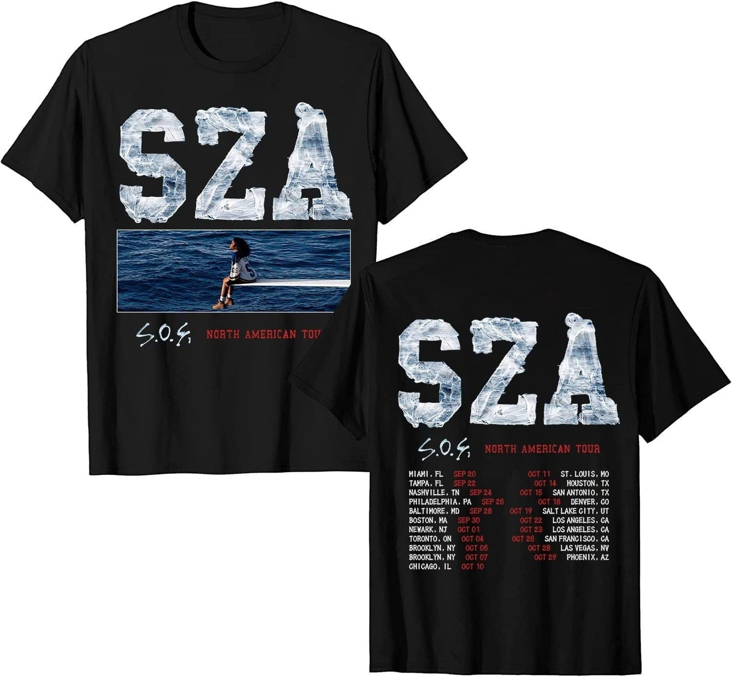 SZA Shirt, Good Days Graphic Tee, SOS Tour 2023