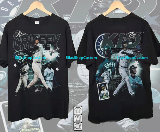 Vintage 90s Graphic Style Ken Griffey Jr T-Shirt, Ken Griffey Jr Tee
