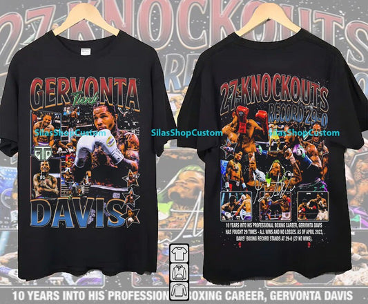 Vintage 90s Graphic Style Gervonta Davis T-Shirt, Gervonta Davis Tee