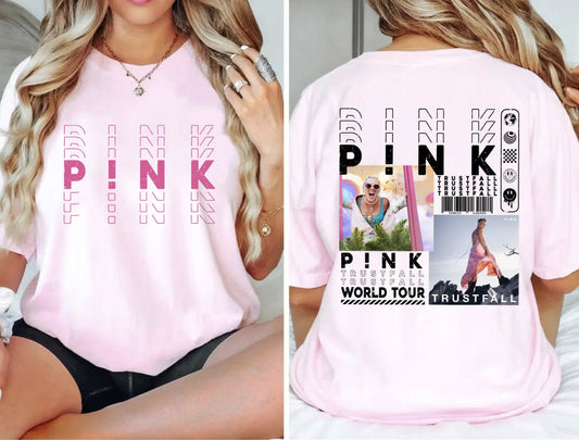P!nk Summer Carnival 2023 Shirt, Trustfall Album Tee, Pink Singer Tour, PINK Music Festival