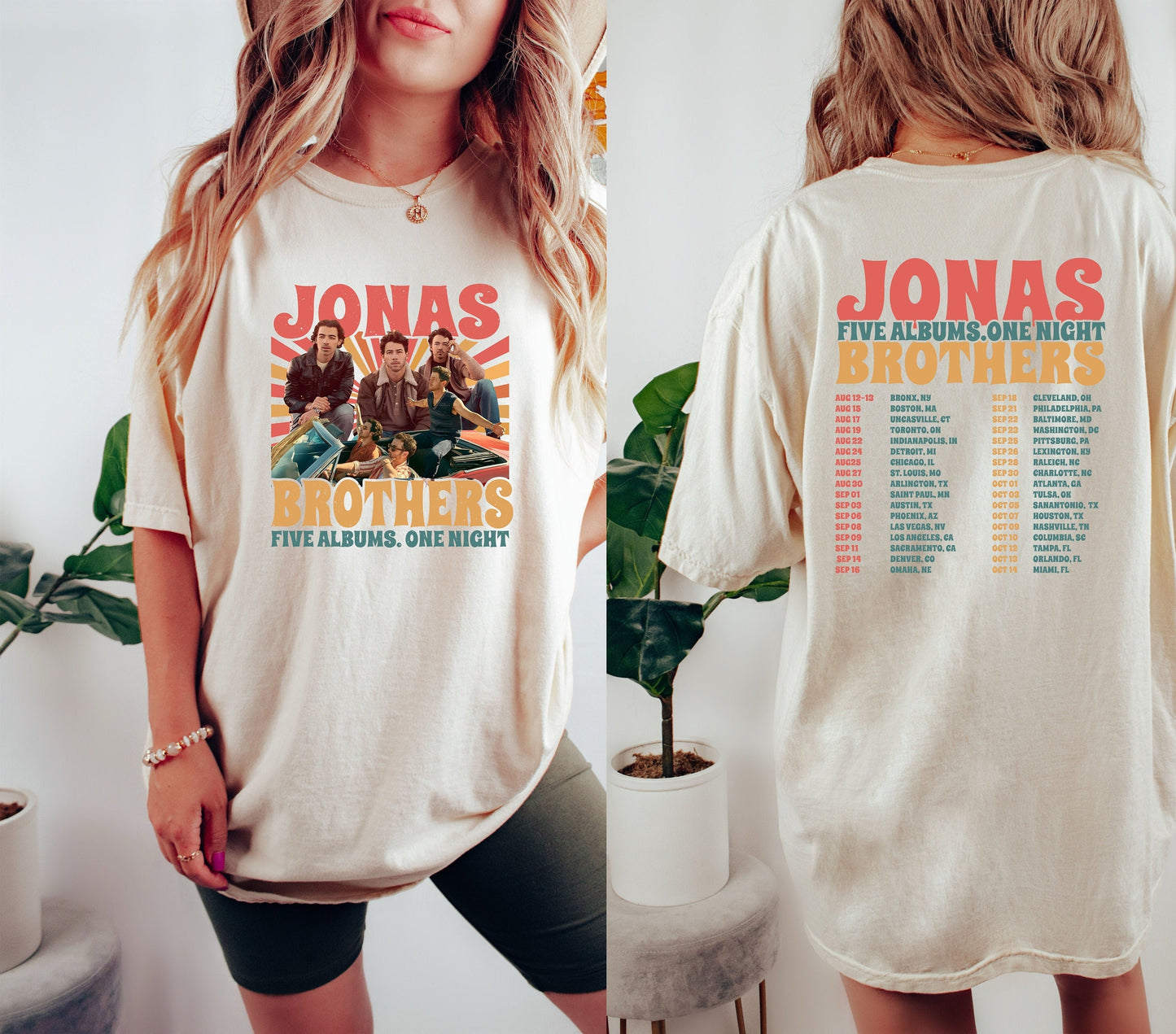 Jonas Brothers Shirt, Jonas Brothers Tour Shirt
