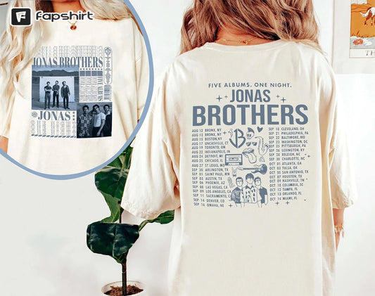Jonas Brothers T shirt, Jonas Brothers Tour Shirt