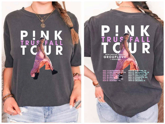 P!nk Summer Carnival 2023, Trustfall Album T Shirt