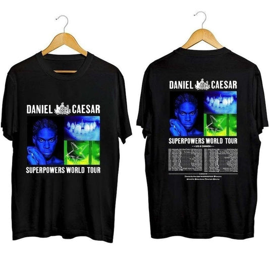 Daniel Caesar Superpowers World Tour 2023 Shirt, Daniel Caesar Fan Shirt