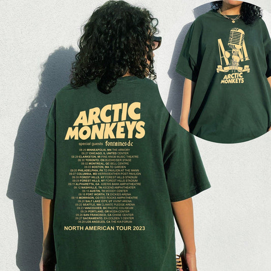 Vintage Arctic Monkeys Band T-Shirt, 2023 North America Tour