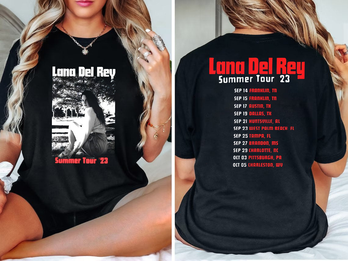 Lana Del Rey Summer 2023 Tour T-Shirt