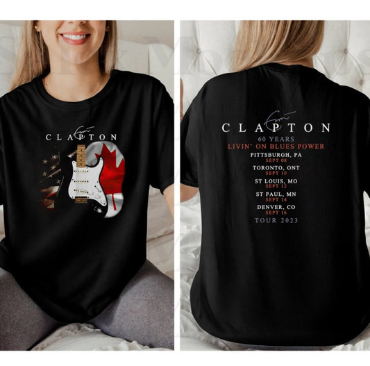 Eric Clapton Concert 2023 Fan T-Shirt