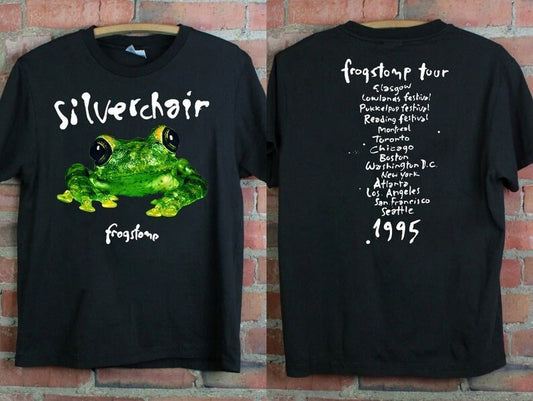 1995 Silverchair Frogstomp Tour Promo T-Shirt, Silverchair Tour 1995 T-Shirt