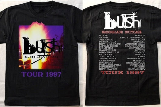 Bush Razorblade Suitcase Tour 1997 T-Shirt, Bush Band Shirt