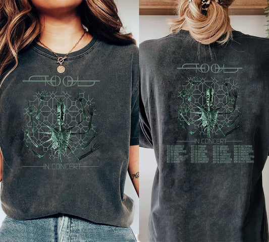 Tool World Tour 2023 2 Sides Shirt, Tool Band Shirt