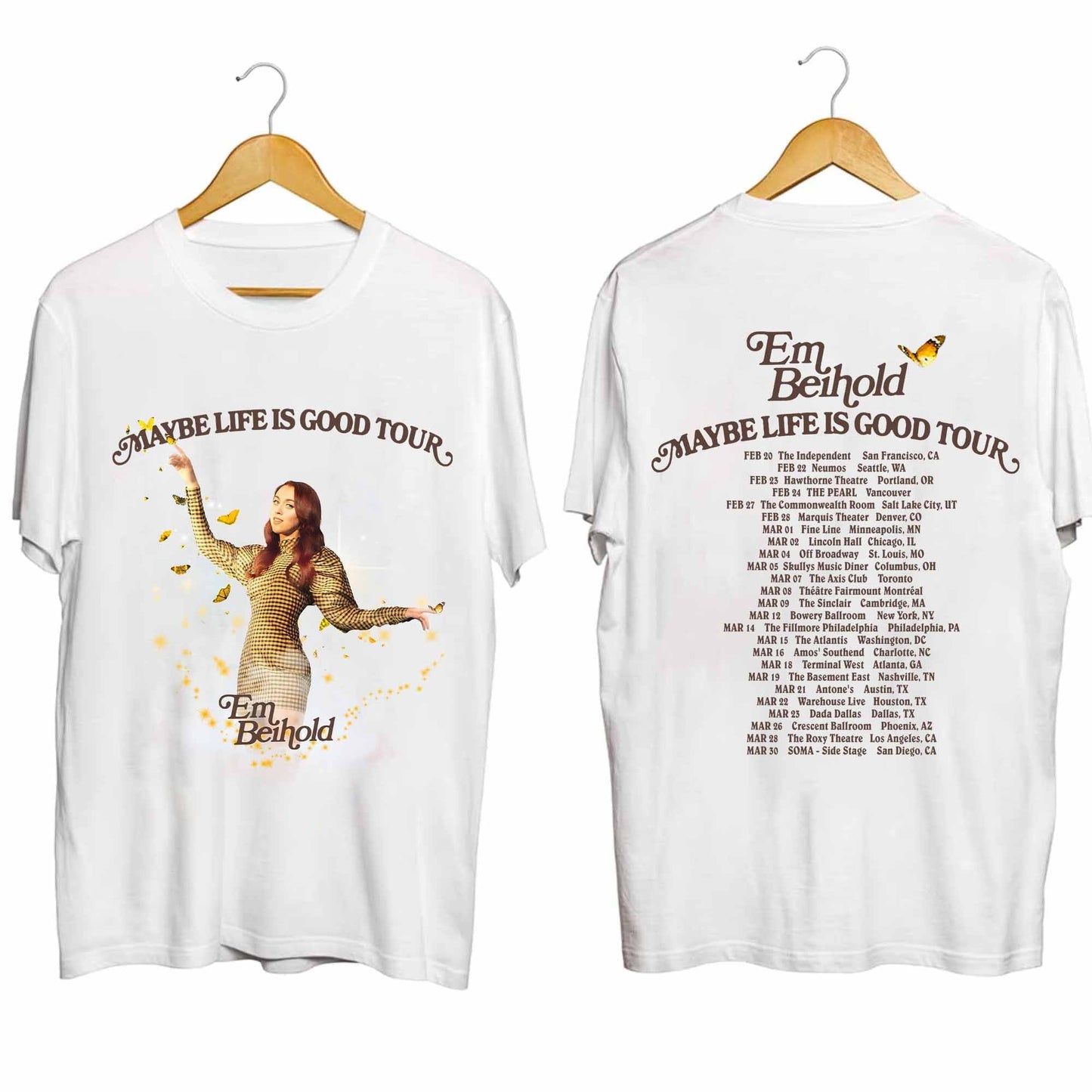 Em Beihold My First Ever Headline Tour 2024 Shirt, Em Beihold Fan Shirt