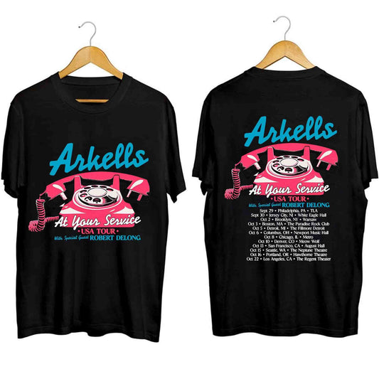 Arkells At Your Service 2023 Tour Shirt, Arkells Band Fan Shirt