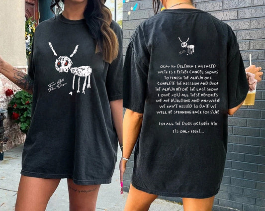 Vintage Drake For All The Dogs Drake Rap Hip Hop Shirt