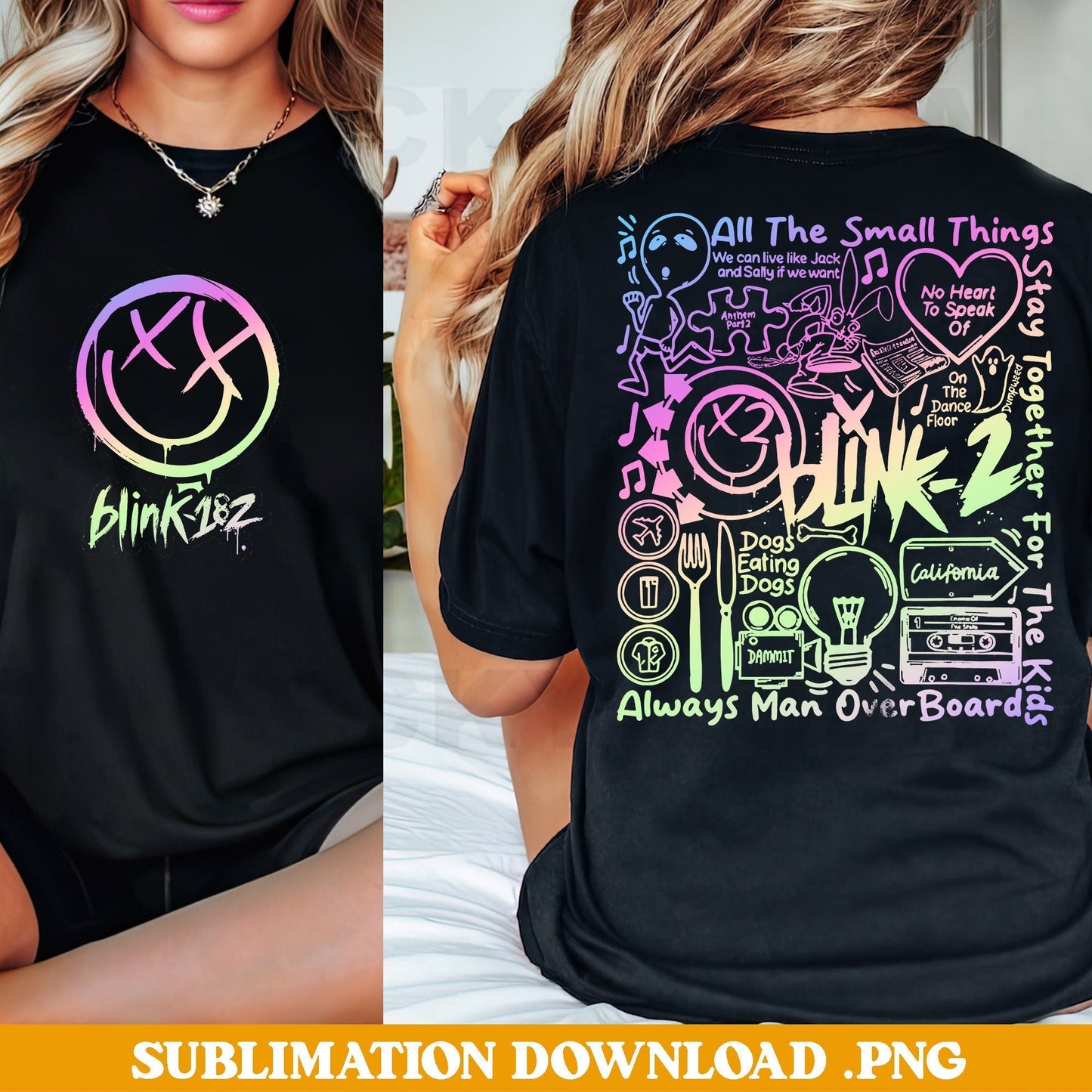 B182 Lyric Song Doodle Art Bundle Shirt