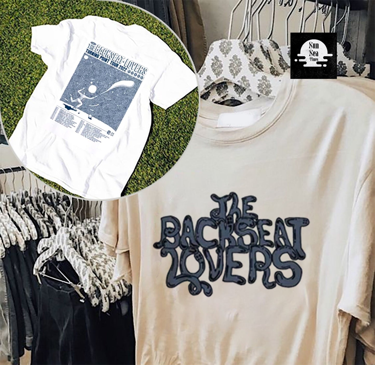 The Backseat Lovers 2022 Tour Double Sided T-Shirt